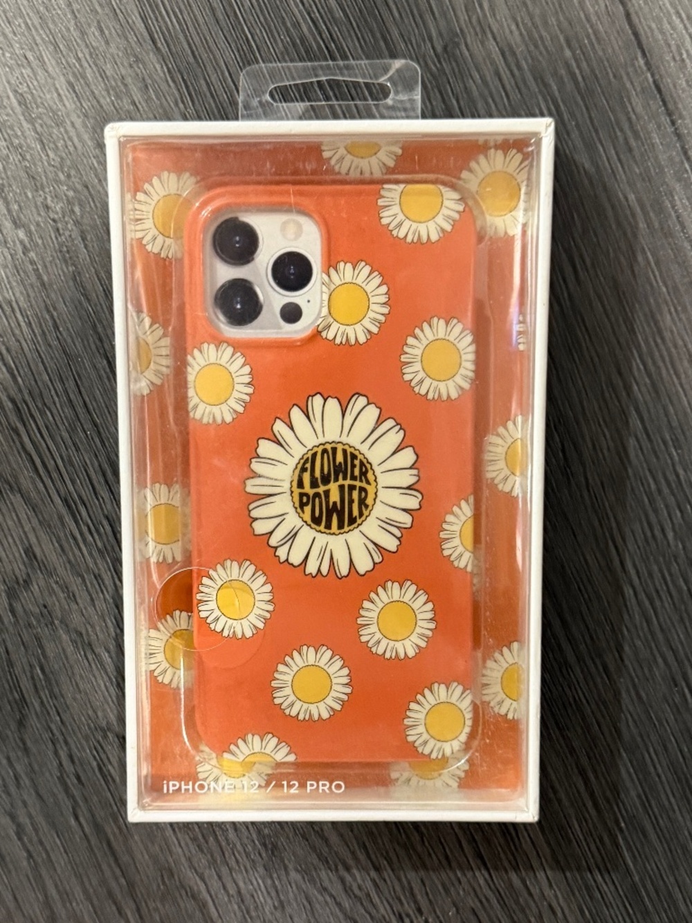 Recover iPhone 12/12 Pro Case. Flower Power (Z15E)